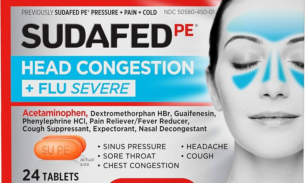 Sudafed PE Maximum Strength